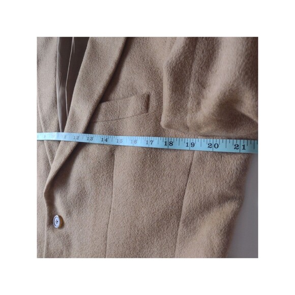 Joseph & Feiss 100% Camel Hair Blazer Sport Coat Jacket Soft Size 39R Career - Picture 8 of 10